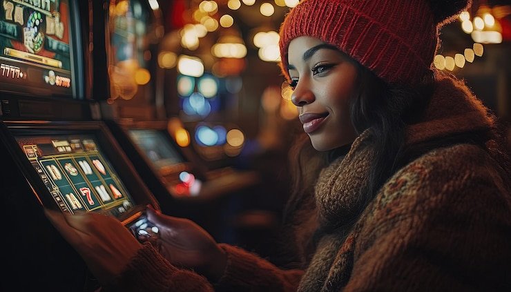 Pengguna akses obrolan langsung porkas via smartphone dengan antarmuka responsif